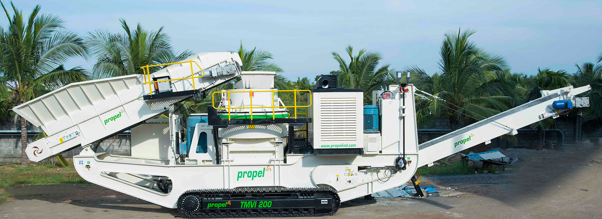 Track Mounted Vertical Shaft Impactor Manufacturer Propel India