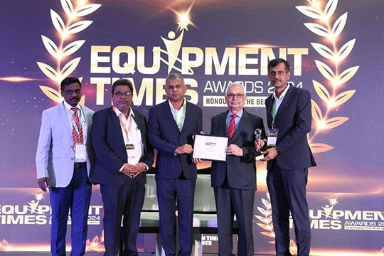 equipment times awards for engineering excellence  